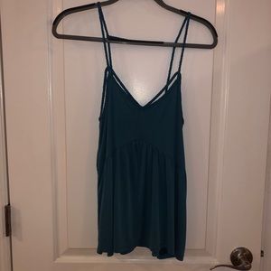 flowy long tank top